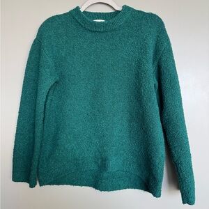 Universal Thread Teal Boucle Crew Neck Sweater